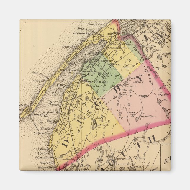 Digby Co., NS Magnet (Vorne)