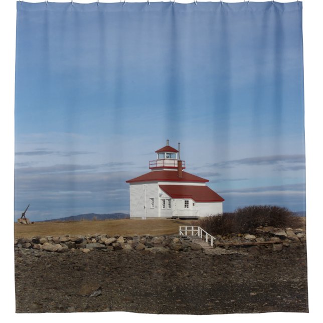 Digby Leuchtturm Duschvorhang (Vorderseite)