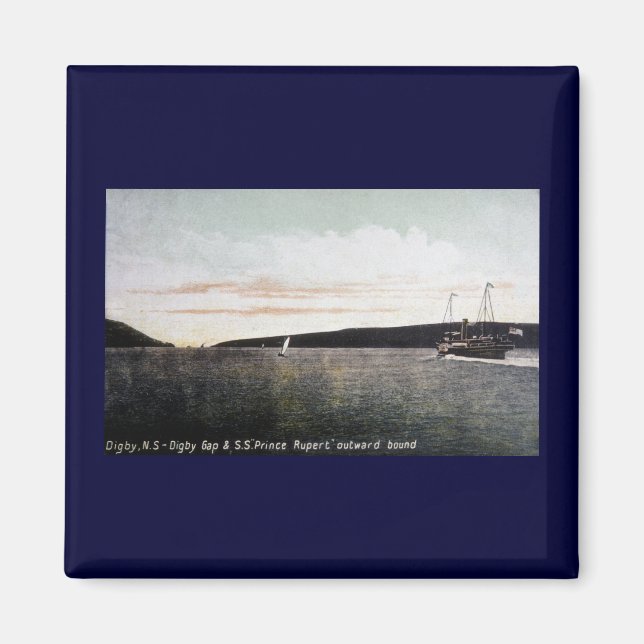 Digby Nova Scotia, Digby Gap - S.S. Prince Rupert Magnet (Vorne)