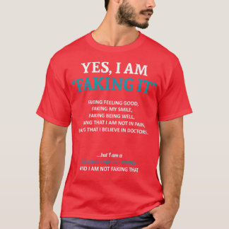 Digeorge Syndrom Bewusstsein, ich tue es in diesem T-Shirt