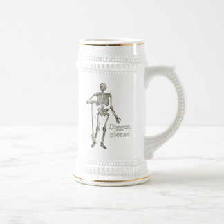 Digger, bitte. bierglas