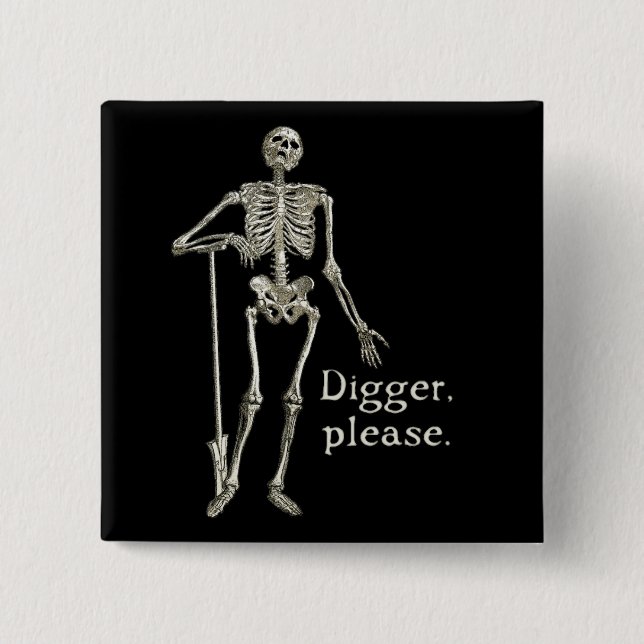 Digger, bitte. button (Vorderseite)