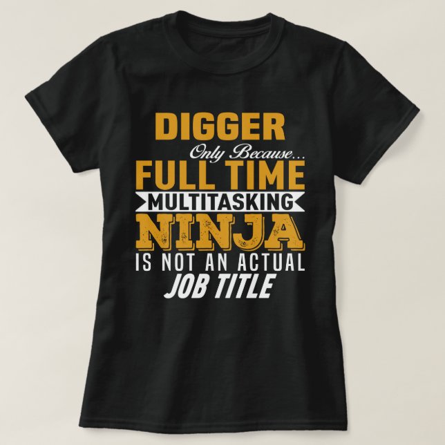 Digger T-Shirt (Design vorne)