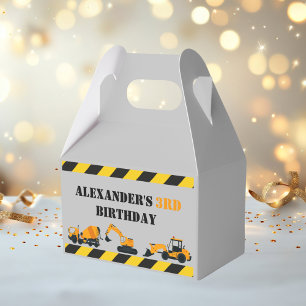 Diggers Construction Personalisiert Gastgeschenk B Geschenkschachtel