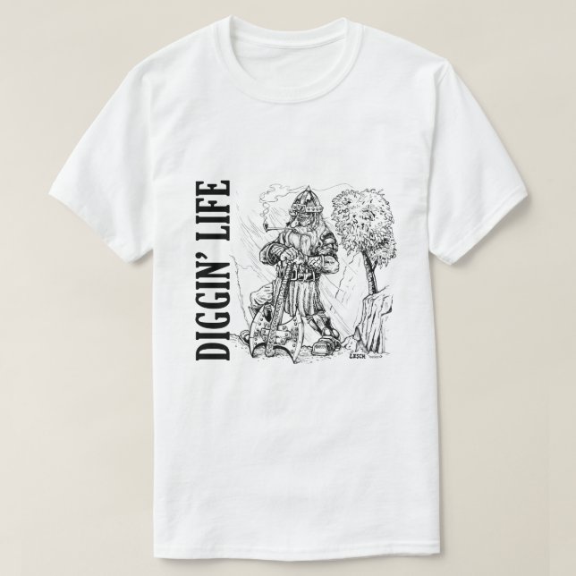 Diggin' Life T-Shirt (Design vorne)