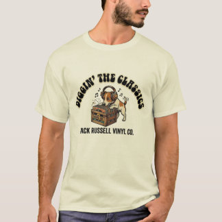Diggin 'The Classics - Jack Russell Vinyl Co. T-Shirt