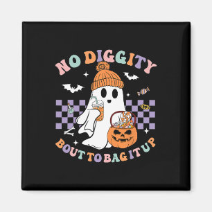 Diggy Bout, um es zu kaschieren Niedliches Ghost H Magnet