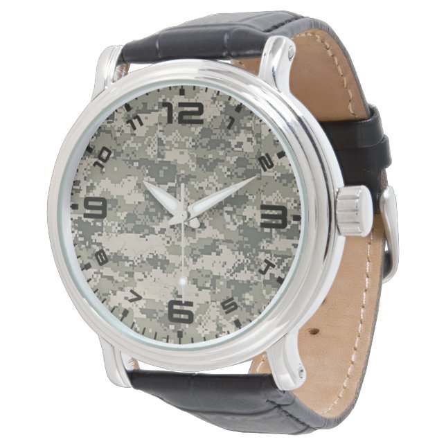Digi Camouflage Watch Armbanduhr (Schrägansicht)