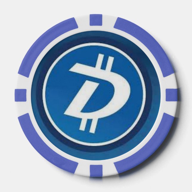 Digibyte Clay Poker Chips (Vorderseite)