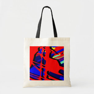 Digital Abstrakt Expressionist 05 Tragetasche