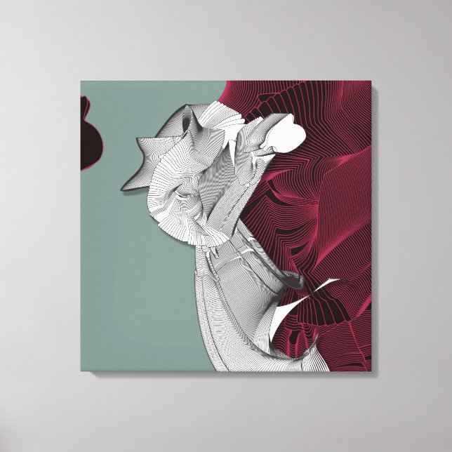 Digital Art Abbildung Leinwanddruck (Vorderseite)