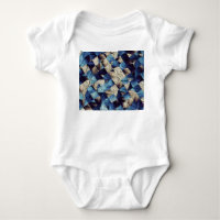 Digital Art Blue Abstrakt Squares