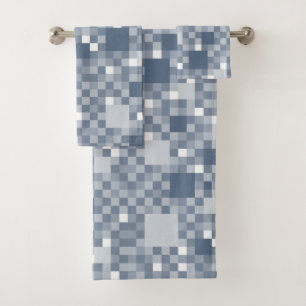 Digital Avio Pixel Little Squares Badhandtuch Set