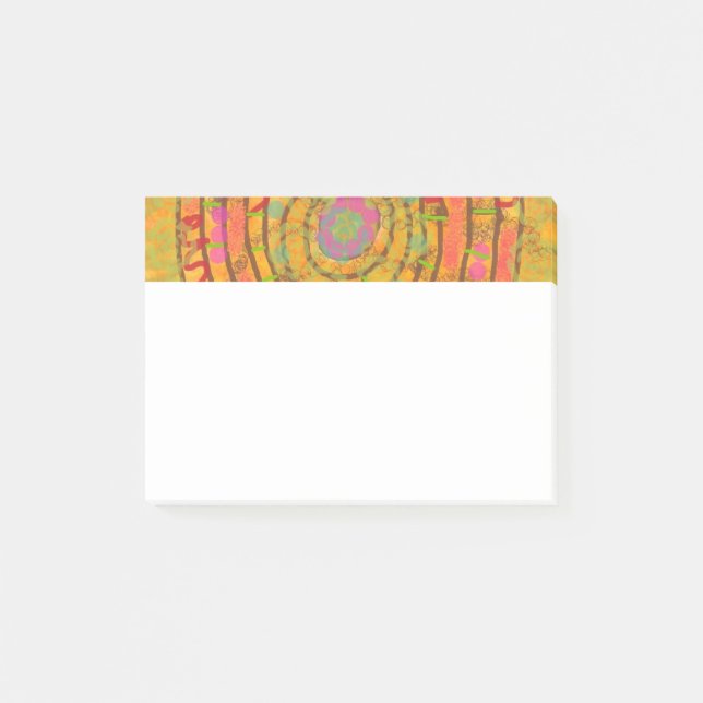 Digital Aztec Post-it Klebezettel (Vorderseite)