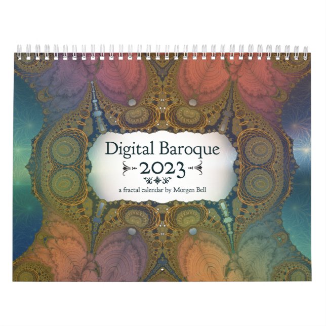 Digital Baroque 2023 calendrier fractal (Protection)