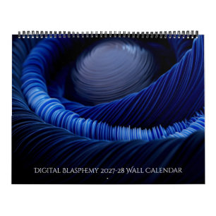 Digital Blasphemy 2027-28 Wandkalender (24 Monate)