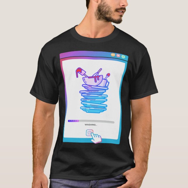 Digital Dishwasher T-Shirt (Vorderseite)