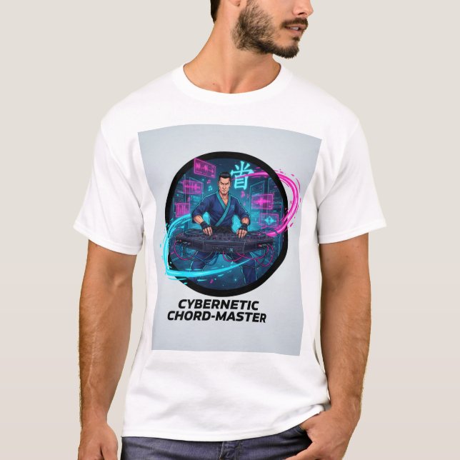 "Digital Dojo DJ Tee" T-Shirt (Vorderseite)