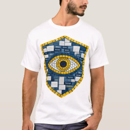  Digital Eye Symbol & Futuristic Tech Art T-Shirt