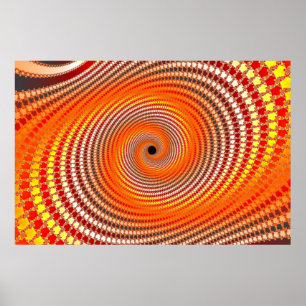 Digital Flare - Fraktal Poster