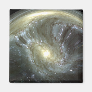 Digital geänderte Galaxie Magnet