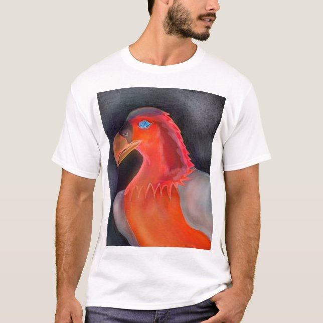 digital gezeichnet Adler T-Shirt (Vorderseite)