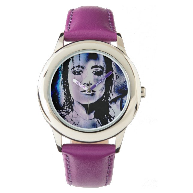 Digital Girl Armbanduhr (Vorderseite)