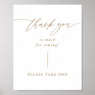 Digital Gold Wedding Vielen Dank für Ihr Interesse Poster