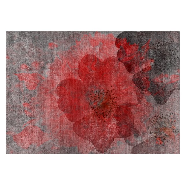 Digital Graphic Art Design Schneidebrett (Vorderseite)