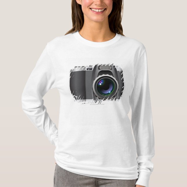 Digital-Illustration der Digitalkamera T-Shirt (Vorderseite)
