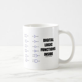 Digital-Logik-Funktions-Innere (Computer) Kaffeetasse