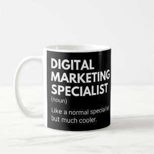 Digital Marketing Specialist Funny Marketer Sprich Kaffeetasse