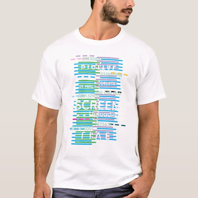 "Digital" Men's T-shirt (Vorderseite)
