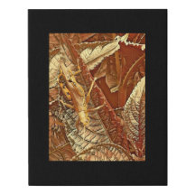 Digital Mixed Media Black Leinwand Art