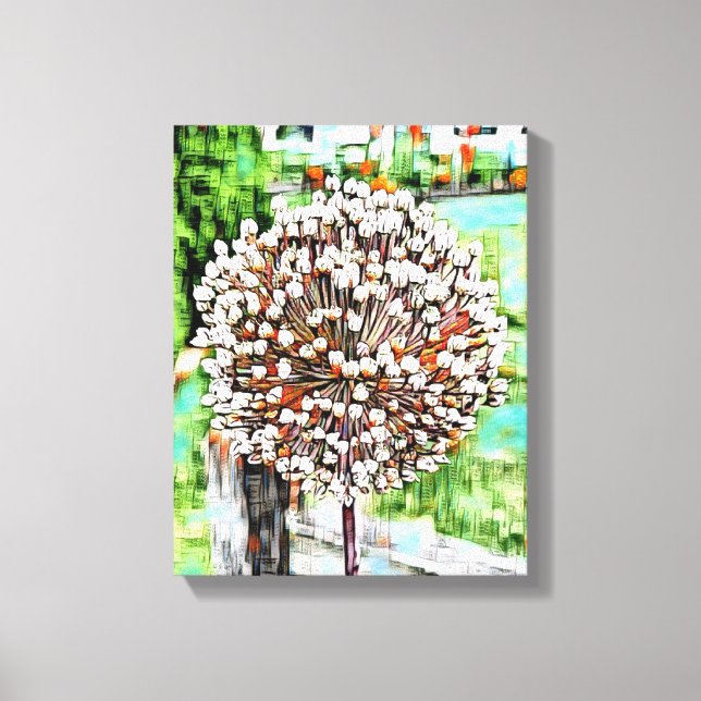 Digital Mixed Media Stretched Canvas Print Leinwanddruck (Vorderseite)