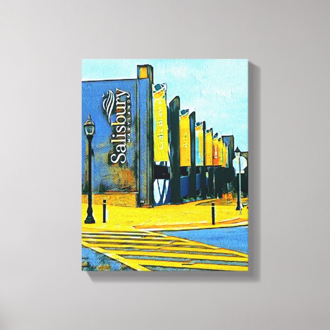 Digital Mixed Media Stretched Canvas Print Leinwanddruck (Vorderseite)