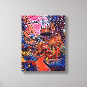 Digital Mixed Media Stretched Canvas Print Leinwanddruck