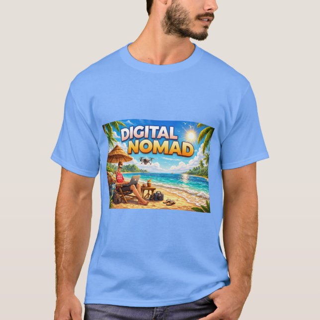 Digital Nomad Brewery T-Shirt (Vorderseite)