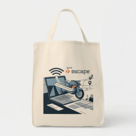 Digital Nomad Escape Route Tasche
