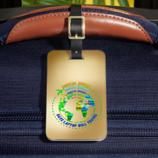 Digital Nomad Luggage Tag Gepäckanhänger