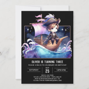 Digital Printable Pirate Einladung