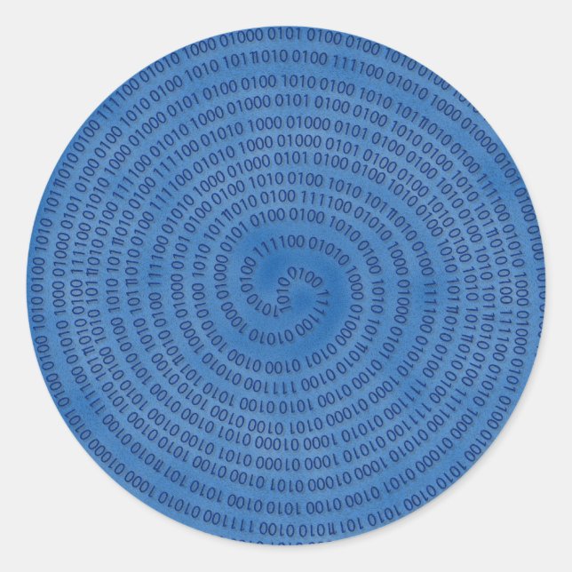 digital runder aufkleber (Vorderseite)