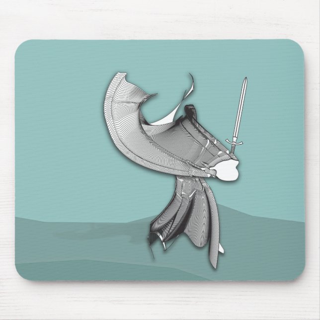 Digital Samurai Mousepad (Vorne)