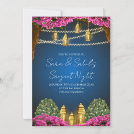 Digital Sangeet Einladung & Wedding Sangeet Karte