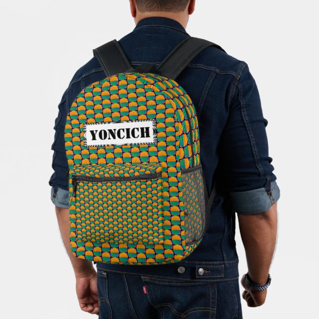 Digital Sunrise von Kenneth Yoncich Bedruckter Rucksack (Insitu (Modell))