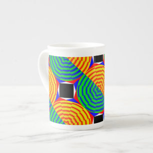 Digital Sunrise von Kenneth Yoncich Prozellantasse