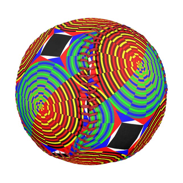 Digital Sunset von Kenneth Yoncich Baseball (Schrägansicht)