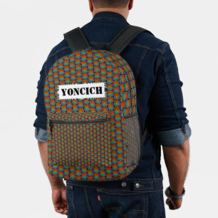 Digital Sunset von Kenneth Yoncich Bedruckter Rucksack