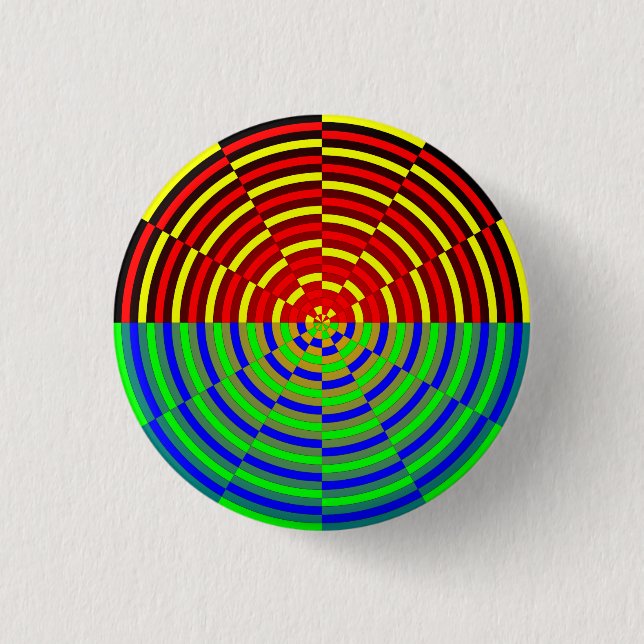 Digital Sunset von Kenneth Yoncich Button (Vorderseite)