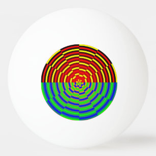 Digital Sunset von Kenneth Yoncich Tischtennisball